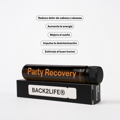 Party Recovery — Anti-Resaca Natural  | 29 Activos